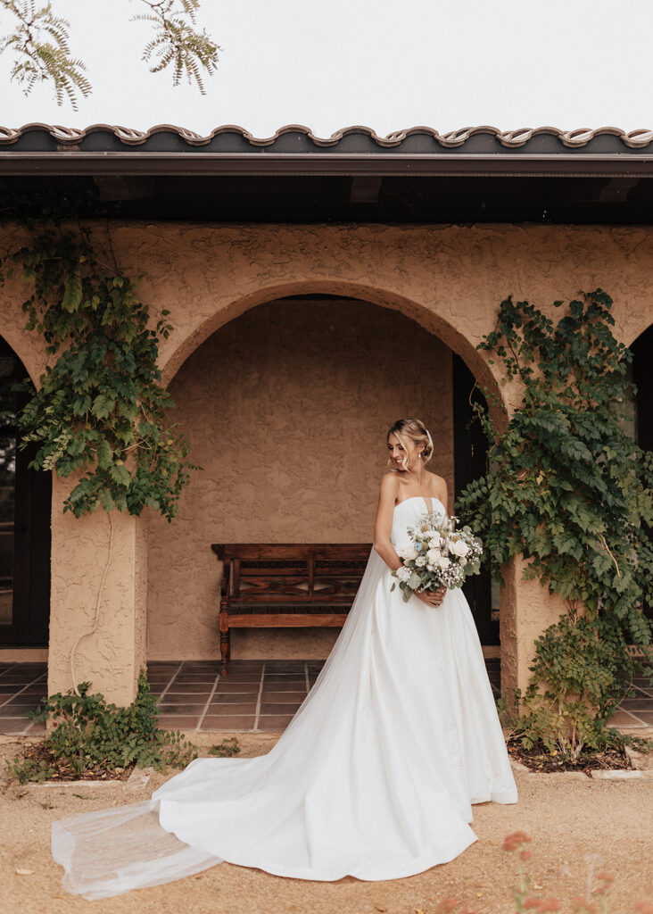 Bridal photography at Villa Parker in Colorado