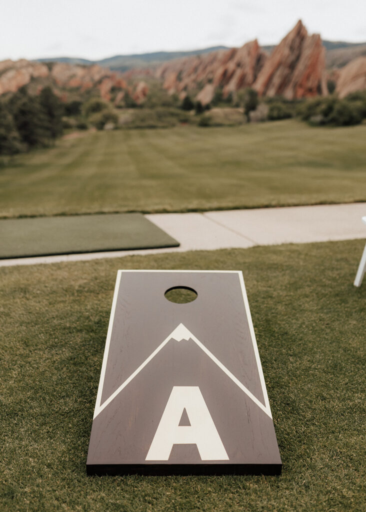 Wedding photography at Arrowhead Golf Course in Colorado