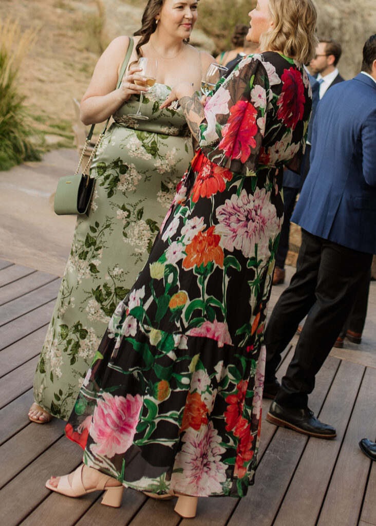 Wedding guest style at Black Canyon Inn in Estes Park, CO