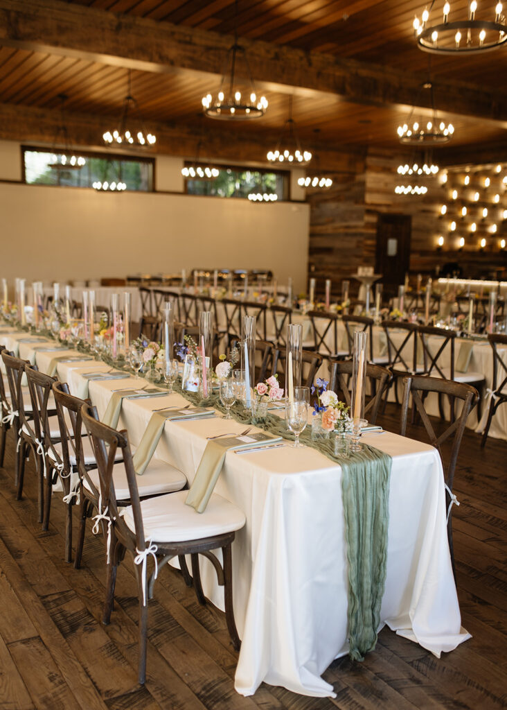 Reception space at The Boulders at Black Canyon Inn in Estes Park, CO
